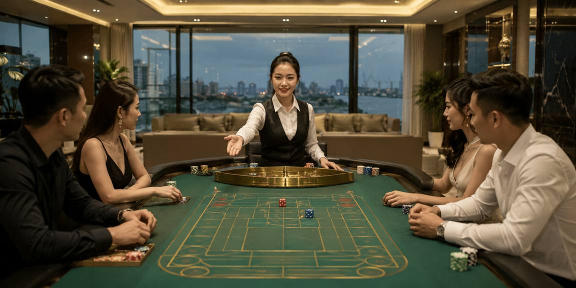 vuong88 Sảnh Casino Người Chia Bài Trực Tiếp tại vuong88